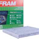 FRAM Fresh Breeze Cabin Air Filter Replacement for Car Passenger Compartment w/Arm and Hammer Baking Soda, Easy Install, CF12237 for Select Nissan Vehicles