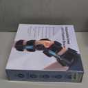 Hinged Knee Brace for Women & Men, Knee Brace with Side Stabilizers Provides Elastic Support, Knee brace for Meniscus Tearcan Improve Mobility and Relieve Pain, Reduce Knee Pressure Black