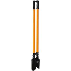 VNIMTI Post Hole Digger Tool, Heavy Duty Post Hole Digger with Fiberglass Handle, 58 Inches