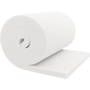 GoTo Foam 1" Height x 24" Width x 72" Length 44ILD (Firm) Upholstery Cushion Made in USA, 1x24x72