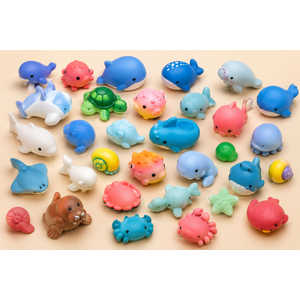 Sea Animals Variety Pack Rubber Mini Squishies