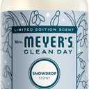 MRS. MEYER'S CLEAN DAY Hand Soap, Snowdrop Scent, 12.5 Fl Oz Bottle, 2 Pack