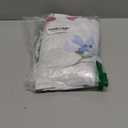 Riyidecor Wildflower Shower Curtain 60Wx72H Inch Watercolor Botanical Floral Flowers Green Leaves Plant Nature Botany for Girls Women Cute Bathroom Decor Fabric Polyester Waterproof 12 Pack Hooks