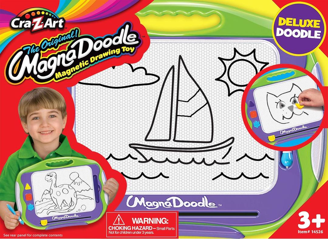 Cra-Z-Art Original Magna Doodle - 50 Years of Creative Fun with Magnetic Drawing Board, Ages 3+ (15"W x 11.8"H)