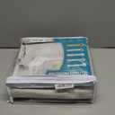 PlushDeluxe Premium Bamboo Mattress Protector  Queen Size, Waterproof, & Ultra Soft Breathable Noiseless Washable Bed Mattress Cover for Comfort & Protection - White