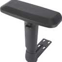 Replacement Adjustable Arms Armrest Pair Upright Bracket with Pads Fits Most Gaming Chairs (4D)