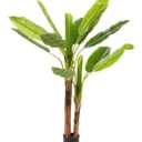 Banana Tree Artificial Plant, 53", Green