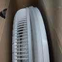 Lasko Cyclone Pedestal Fan, Adjustable Height, Remote Control, Timer, 3 Speeds, for Bedroom, Kitchen, Office and Living Room, 18", White, 1885, Large