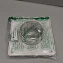 Dryer Vent Connector Kit, Dryer Vent Wall Plate with Quick Connect & Disconnect, Twist Lock Dryer Duct Connector Kit Fits 4 Inch Tubes, Covers Area 7 Inch x 7 Inch, for Dryer Washer Bathroom (No hoses)