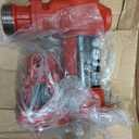 Fill-Rite FR610HA 115V 15 GPM Fuel Transfer Pump w/Discharge Hose & Automatic Nozzle (Red) | Gasoline, Diesel, Kerosene, Ethanol & Methanol Blends & Biodiesel