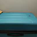 Travelers Club Chicago Hardside Expandable Spinner Luggage, Teal, 5 Piece Set