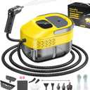 2026 New 3 Level Adjustable Pressurized Handheld Steam Cleaner for Home, 10s Heat-Up Handheld Steamer for Cleaning, 1.6 Qt Tank Portable Steam Cleaner Handheld for Car (Yellow, 1 Set)
