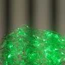 WATERGLIDE Outdoor Christmas Net Lights, 12FT x 5FT 360 LED Mesh String Light with 8 Lighting Modes, Connectable Waterproof Lights for Garden Tree Bushes, St. Patrick's Day Party Decorations, Green