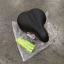 Xmifer Oversized Bike Seat, Comfortable Bike Seat - Universal Replacement Bicycle Saddle - Waterproof Leather Bicycle Seat with Extra Padded Memory Foam - Bicycle Seat for Men/ Women (Black)