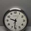 La Crosse Technology Wall Clock, Metal, 16-inch Dia. (WT-3161WH)