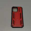 FNTCASE for iPhone 15 Phone Case: for iPhone 13 & 14 & 16e Case Military Grade Shockproof Protection Hard Phonecase - Dual Layer Matte Textured Drop Proof Rugged Protective Cover - 6.1 Inch Red