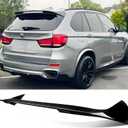 Rear Tailgate Roof Spoiler Visor Wing Fit for BMW X5 F15 35d/ 35i/ 40e/ 50i 2014 2015 2016 2017 2018 Performance Style Lip Exterior Accessories Gloss Black