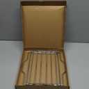 Baderke 1 Pcs Adjustable Roasting Rack Turkey Chicken Rack Stainless Steel Chicken Roasting and Cooling Stand V Shaped Turkey Stand for Smoker Grill and Oven Must-have Smoker Accessories