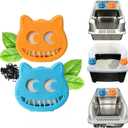 2 Sets Pet Deodorizer Kit, Odor Trap for Stainless Steel Litter Box, Eliminates Home Odors, Pet Odor Remover for Self Cleaning Cat Litter Box