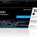 HP 201A Black, Cyan, Magenta, Yellow Toner Cartridges (4-pack) | Works with HP Color LaserJet Pro M252, HP Color LaserJet Pro MFP M277 Series | CF400AQ1