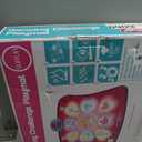 SUNLIN Dance Mat - Rhythm Step Play Mat - Dance Game Toy Pad with LED Lights, Gift for Kids Girls 3-12, Adjustable Volume, Built-in Music, 3 Challenge Levels (Pink)