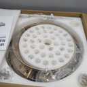 Vintage Crystal Chandeliers for Dining Room Light Fixture, 9-Light Antique Bronze French Empire Chandelier for Kitchen Island Living Room Foyer Entryway, D19 x H25.6