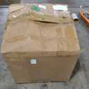 Sunset Trading Echo Upholstered Dining Chairs | Set of 4 | Matte Black Tapered Metal Legs | Charcoal Gray Padded Faux Leather Fabric Seats & Backs | Contemporary Modern Mid-Century Kitchen Side chairs