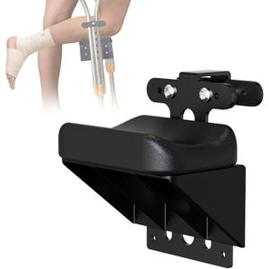 Crutch Knee Rest - Adjustable Leg Support for After Knee Post Operative Recovery Injury Relief Pain, Fracture Assist for Handicap Elderly Disabled