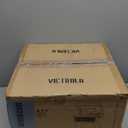 Victrola Liberty  Bluetooth Record Player  5-in-1 Turntable with Vinyl Stream, FM Radio, USB Playback, Built-in Speakers, Use as Stand or Tabletop Player (Espresso)