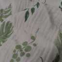 3 Pack Muslin Changing Pad Covers for Girl, Boy, 100% Soft Cotton Changing Table Cover, Breathable Baby Nursery Diaper Chang Pad Sheets (Leaf)