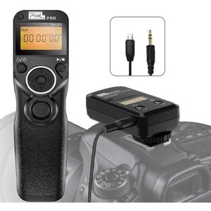 Pixel Timer Shutter Release Remote Control TW283-S2 Remote Release for Sony A58 A68 A1 A9 A7 A7II A7R A7RII A7S A5000 A5100 A6000 A6300 A6400 A6500 A6600 RX100/II HX300 HX400 HX400V HX50V HX90 RX10