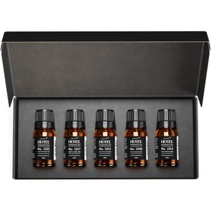 AirScent Hotel Diffuser Oil Gift Set - Buyers’ Best Picks - 10 mL, 0.34 fl oz Hotel Fragrance Oil Gift Set - Inspired by the Baccarat NYC, My Way and Capri Brezza and Other Hotel Scent Samples