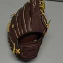 Franklin Sports Baseball Gloves - RTP Pro Adult + Kids Baseball Mitt - Outfield + Infield Gloves (10.0" - Closed Basket Web, Brown)