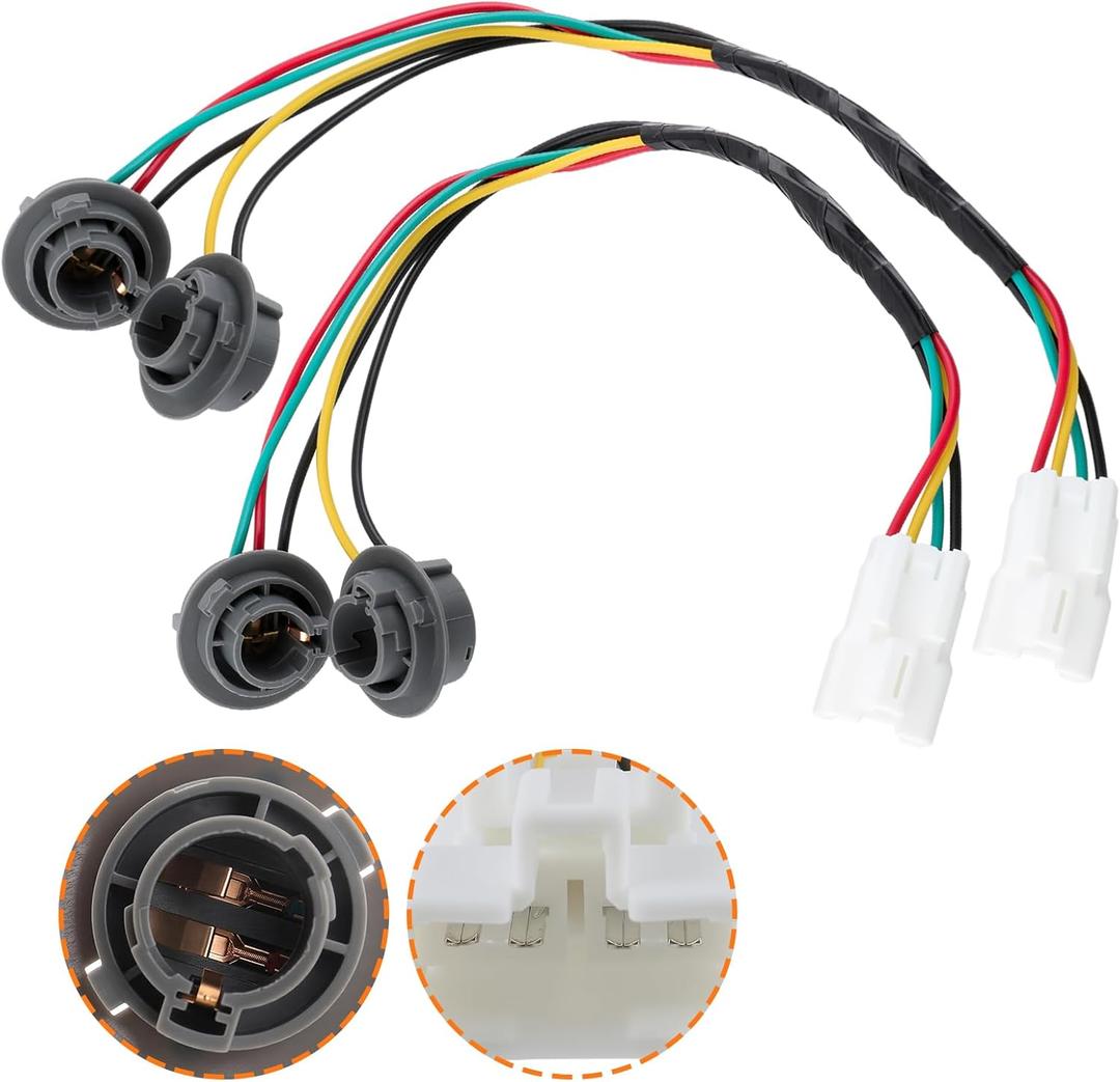 2PCS 92440-1M200 Rear Taillight Socket Wire Harness for Kia Forte 2009 2010 2011 2012 2013