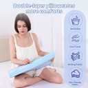 Memory Foam Pillows, Patented Ergonomic Cervical Pillow for Neck Pain Relief, Comfortable and Breathable Cooling Pillow, Bed Pillow for Side, Back and Stomach Sleepers