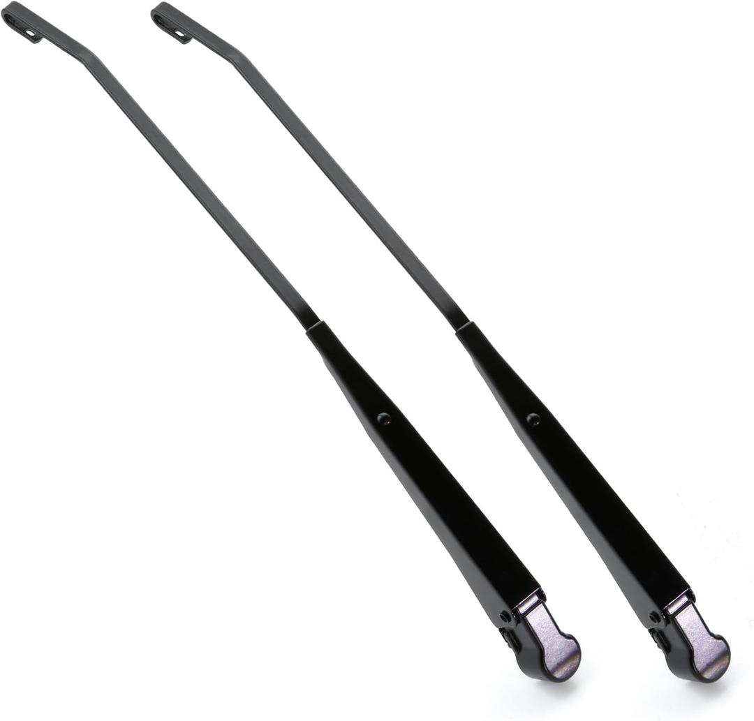 1 Pair Front Windshield Wiper Arm Kit Fit For Ford Bronco F150 F250 F350 F450 1991-1998, Wiper Arm Replace 42631 F1TZ17526AA F4TZ17526A F1TZ-17526-AA F4TZ-17526-A