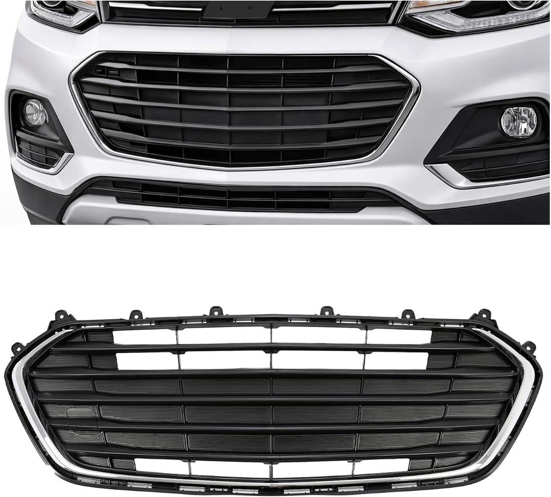 ALMULOO Front Grill Compatible with 2017-2021 Chevy Chevrolet Trax