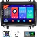 Android 13 Car Stereo Radio for Cadillac CTS 2003-2007, for Cadillac SRX 2004-2008, 10 inch HD Touchscreen Car Radio Stereo with CarPlay Android Auto, Support GPS Navi Bluetooth SWC WiFi FM Camera DSP
