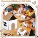 MotiMind Corrugated Cardboard Roll, 24 x 400 Inch Single Face Cushioned