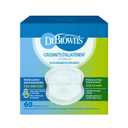 Dr. Brown's Disposable One-Use Absorbent Breast Pads for Breastfeeding and Leaking - 60pk - Packaging May Vary