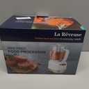 La Reveuse Electric Mini Food Processor Small Chopper 200 Watts 2-Cup Prep Bowl for Mincing Chopping Grinding Blending Pureeing (White)