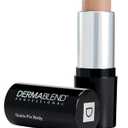 Dermablend Quick-Fix Body Makeup Full Coverage Foundation Stick, Water-Resistant Body Concealer for Imperfections & Tattoos, 0.42 Oz (35C Caramel: For medium skin with very cool undertones)