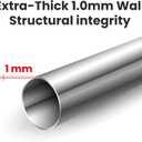 2 Pack 24 Inch Knurled Mirror Polished Shower Grab Bar, Extended Bathroom Safety Grab Bars for Elderly Disabled, Wall Mounted Heavy Duty Handrail for Tub & Shower, Stainless Steel & Easy to Clean