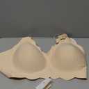 COCOMARTS Jelly Bras for Women No Underwire Scalloped Push Up Wireless Bralettes Seamless Soft Comfort Everyday Tshirt Bra