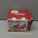 Montessori Toys for Babies,Soft Stacking Building Blocks Rings Balls Sets,3 in 1 Baby Toy Bundle,Sensory Toy for Kids, Soft Teething Toys for Babies,Baby Gifts for Boy Girl