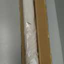 Cordless Blackout Roman Shades, Fabric Shades for Windows, Washable Roman Blinds for Indoor Windows, French Doors, Bedroom, 21W x 48H Inches (Beige White-beige Liner)