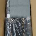 Travel Trailer RV Cover 35-38ft, Multi-Layer Breathable Rip-Stop Camper Cover with Water-Resistant Coating, Repair Kit, Gutter Protection, Tire Straps