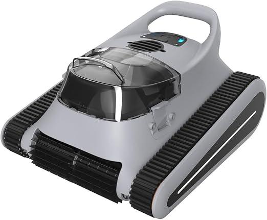 Abys 300 - Premium Wireless Pool Robot - Floor, Wall and Water Line Cleaning - Double PVC Rolls - 7800mAh Battery - Suction 300 L/Min - 3D Navigation - IP65