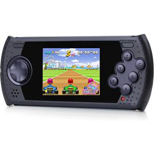 16 Bit Handheld Game for Kids Built-in 230 HD Classic Retro Video Games USB Rechargeable 3.0 Inch Childrens Travel Electronics Toys Portable Gaming Player System Gift for Boys Girls Ages 4-8-12
