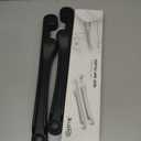 Car Seat Gap Filler Set of 2, Soft Foam Multifunctional Seat Side Gap Filler with Organizer & Hook Function, 3in1 Gap Stopper Universal Fit Car SUV Truck Fill The Gap Between Seat & Console (Most Cars  Standard, Black)